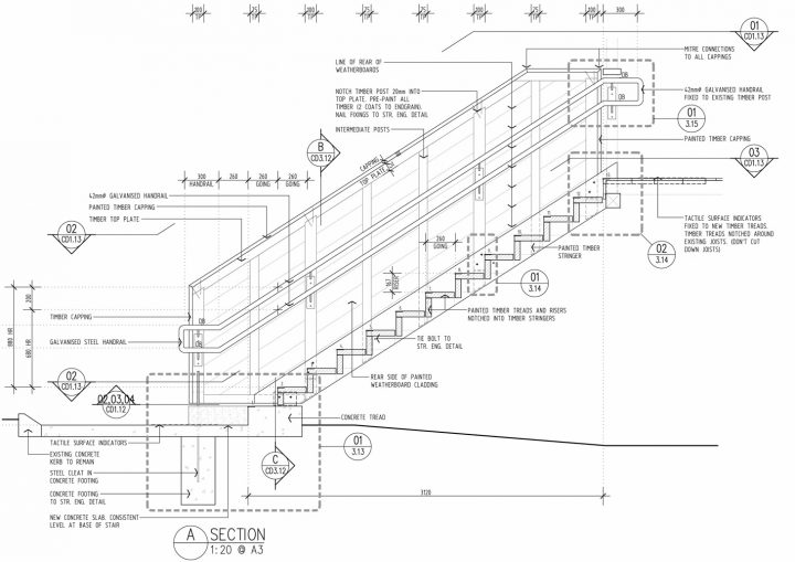 PHAB Architects » Aramac State School Stair